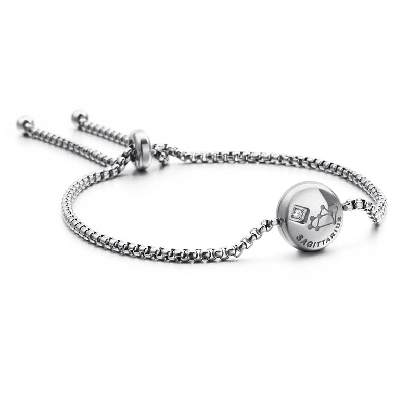 Constellation Titanium Steel 18K Gold Plated Bracelets In Bulk