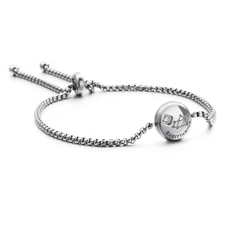 Constellation Titanium Steel 18K Gold Plated Bracelets In Bulk