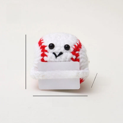 Cute Fruit Heart Shape Flower Yarn Daily Decorations Table Decoration