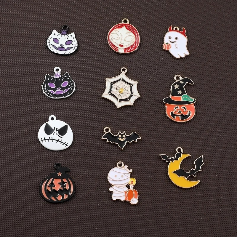 1 Piece Alloy Halloween Pattern Pendant