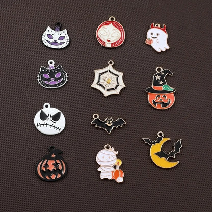 1 Piece Alloy Halloween Pattern Pendant