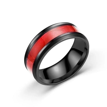 Fashion New Colorful Stainless Steel Ring