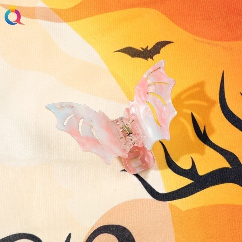 Halloween Funny Bat Plastic Hair Claws