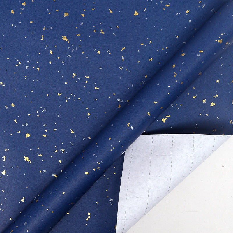 Gold Foil Silver Powder Gift Wrapping Paper Valentine's Day Gift Paper Large Size Roll Paper Christmas Gift Box Paper
