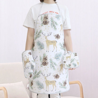 Christmas Vacation Tie Dye Polyester Apron 1 Set