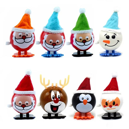Christmas Santa Claus Snowman Plastic Toys