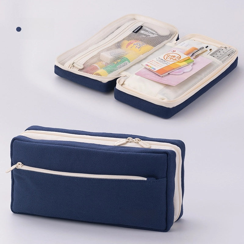 Cartoon Cloth School Cute Pencil Case