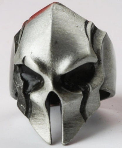 Retro Cool Style Snake Skull Alloy Plating Open Ring