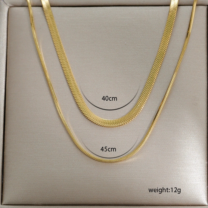 Modern Style Classic Style Letter Heart Shape Flower 304 Stainless Steel Plating Double Layer Necklaces Pendant Necklace