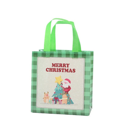 Christmas Cute Christmas Tree Snowman Elk Nonwoven Party Festival Gift Bags