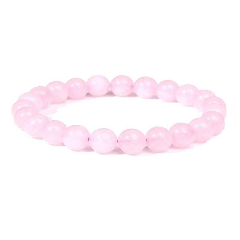 Minimalist Solid Color Natural Stone Beaded Bracelets