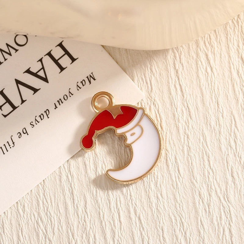 14*12mm 15 * 20mm Alloy Christmas Tree Bow Knot Snowman Pendant Jewelry Accessories