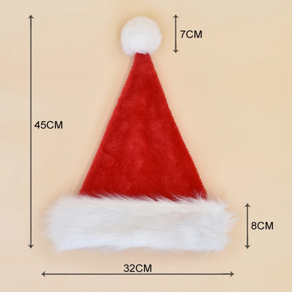 Christmas Fashion Color Block Party Christmas Hat