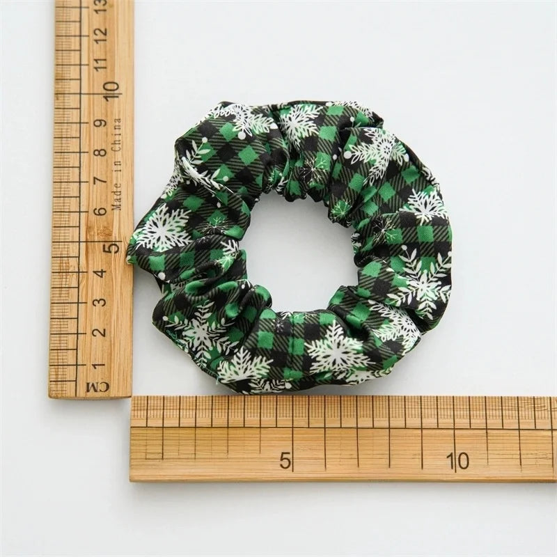 Christmas Romantic Women's Santa Claus Handmade Hair Tie