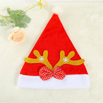 Christmas Fashion Antlers Cloth Party Christmas Hat