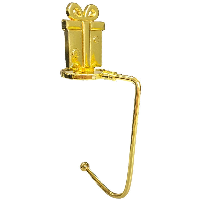 Christmas Fireplace Hook Metal Bag Hook Snowflake Christmas Stocking Hook In Stock