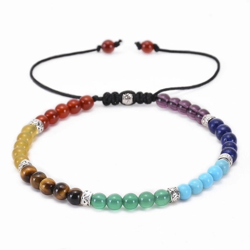 Retro Geometric Natural Stone Bracelets