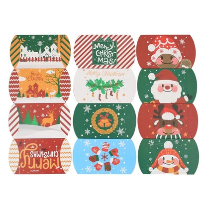 Christmas Santa Claus Kraft Paper Daily Gift Wrapping Supplies