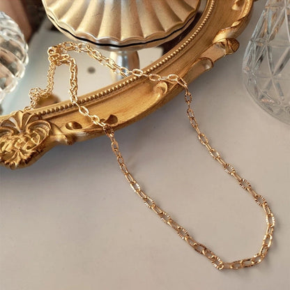 Sweet Minimalist Classic Style Geometric Heart Shape Titanium Steel Plating Bracelets Necklace