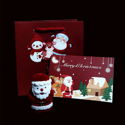 1 Piece Cute Festival Christmas Christmas Tree Santa Claus Snowman Jewelry Boxes