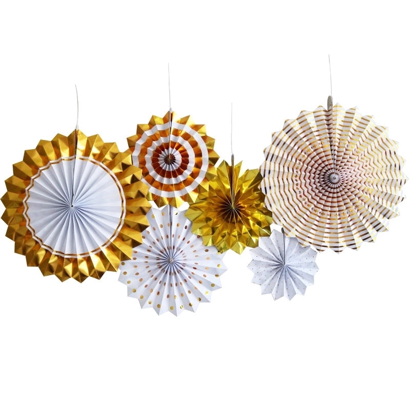 Flower Craft Paper Casual Daily Party Hanging Ornaments Party Supplies Decorations 1 Piece