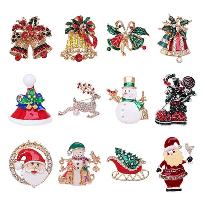 Cartoon Style Geometric Alloy Plating Artificial Diamond Women's Cartoon Brooches