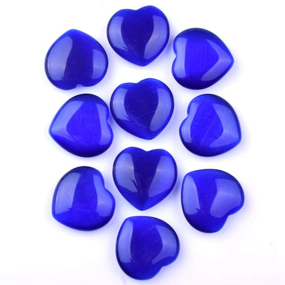 2 Pieces Gemstoen Heart Special Large Favorably 20Mm Pink Crystal Love Amethyst Heart-Shaped Ornaments