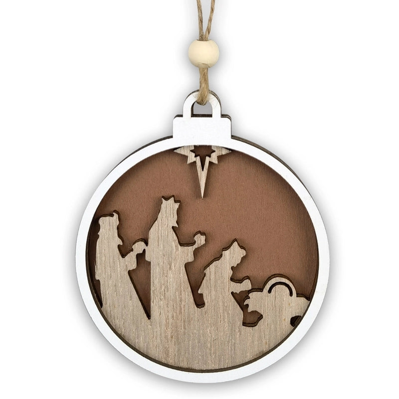 Christmas Cartoon Style Cartoon Wood Party Street Hanging Ornaments