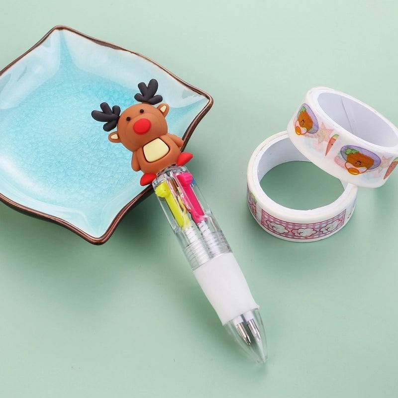 1 Piece Christmas Tree Santa Claus School Christmas Plastic Cartoon Style Ballpoint Pen