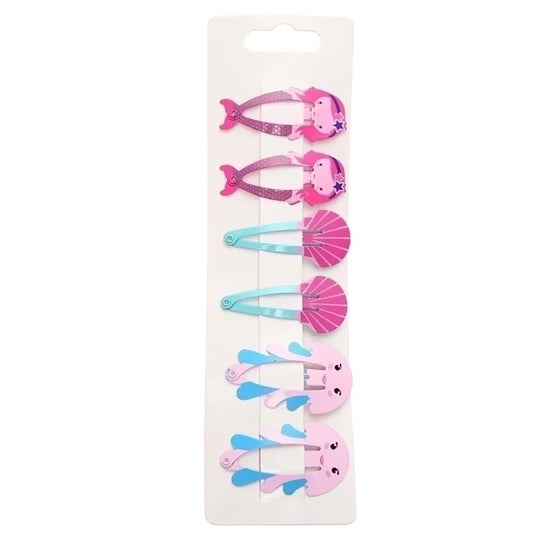 Christmas Cartoon Style Kid'S Animal Christmas Tree Fruit Metal Stoving Varnish Hair Clip