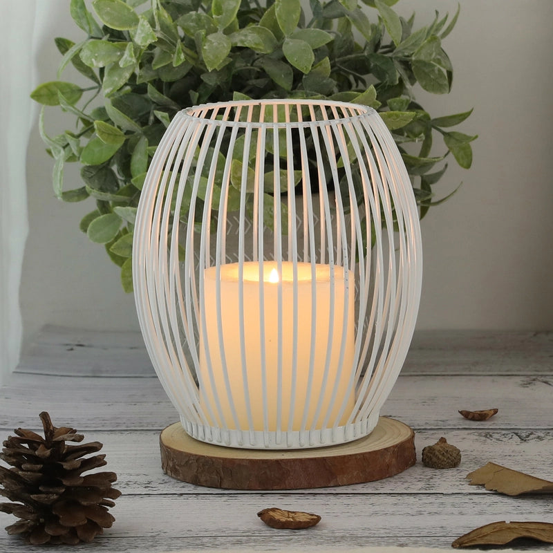 Christmas Retro Minimalist Solid Color Iron Candlestick