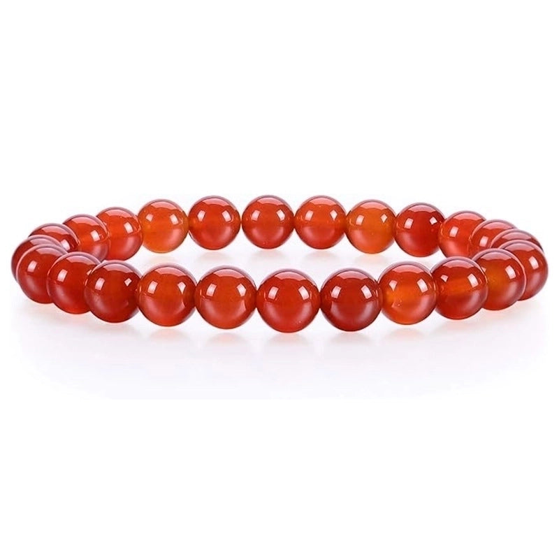 Minimalist Classic Style Round Natural Stone Bracelets In Bulk