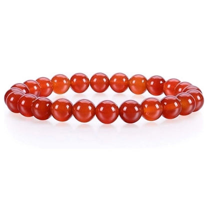 Minimalist Classic Style Round Natural Stone Bracelets In Bulk