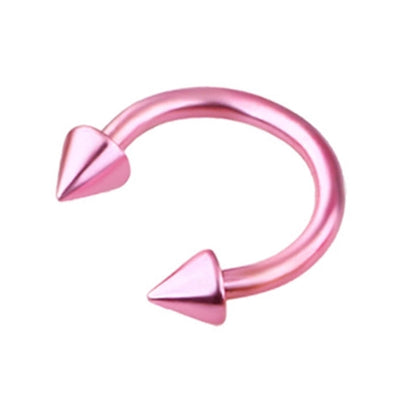 Minimalist C Shape Stainless Steel Plating Nose Studs