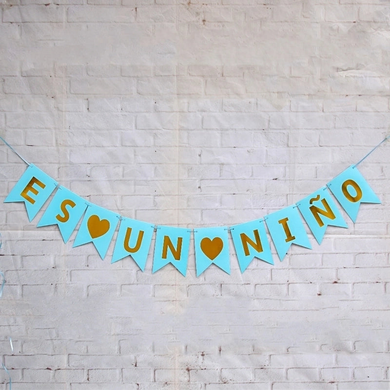 Letter Paper Flag Birthday Decorations