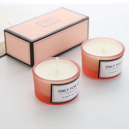 Set Round Cup Essential Oil Aromatherapy Candle Cup Christmas Accessories Candy Box Gift Accompanying Gift Box Birthday