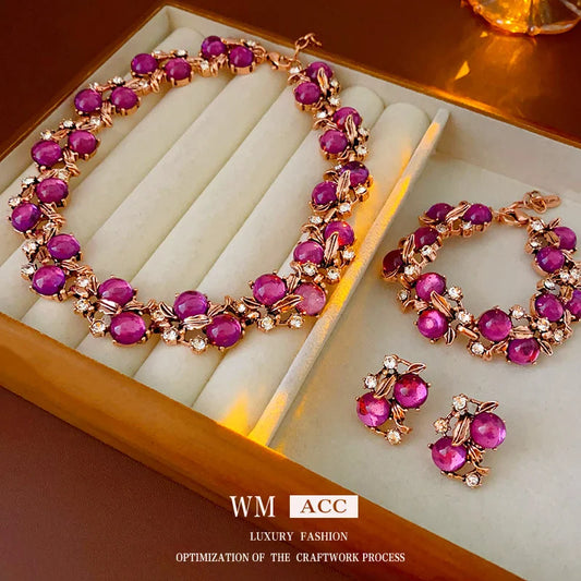 Choker Medieval Flower Geometric Flower Alloy Electroplating Necklaces