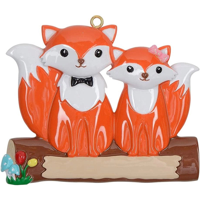 Christmas Cute Christmas Tree Bear Snowman Resin Party Hanging Ornaments