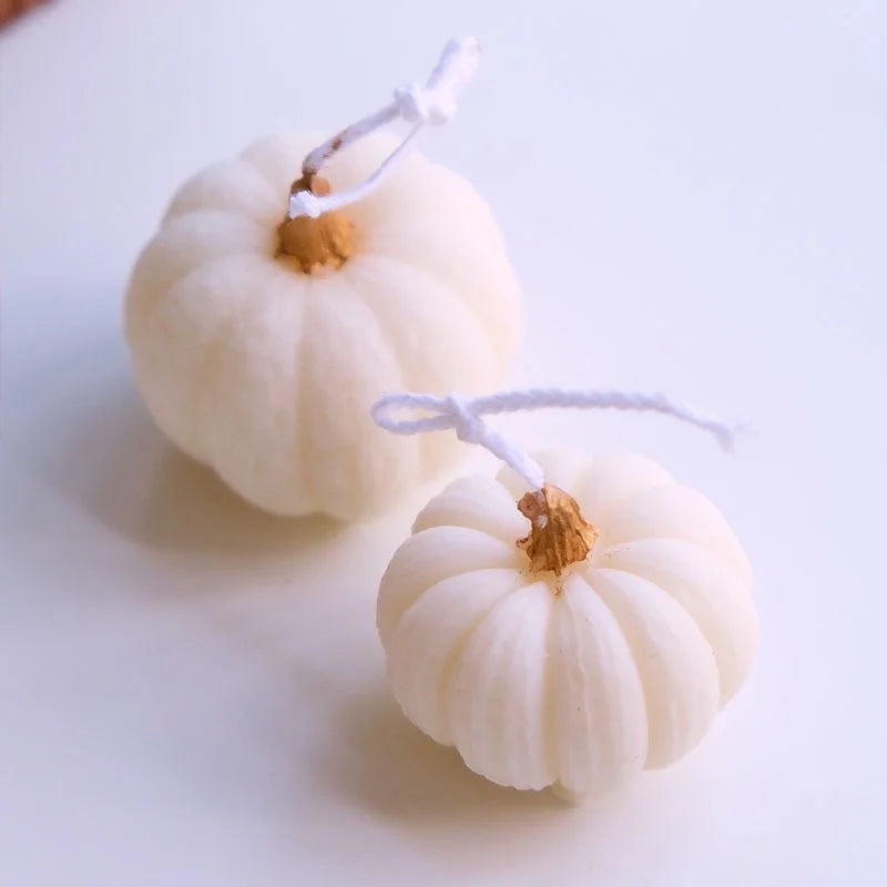 Christmas Minimalist Classic Style Pumpkin Christmas Tree Snowflake Soy Wax Candle