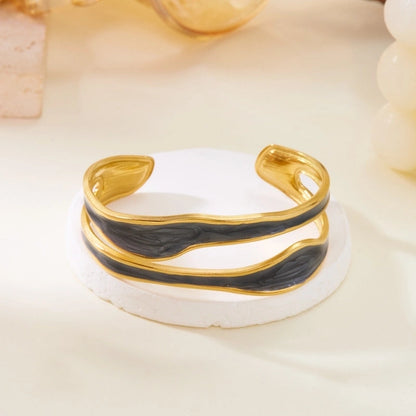 Casual Elegant Lady Heart Shape 304 Stainless Steel Bangle In Bulk