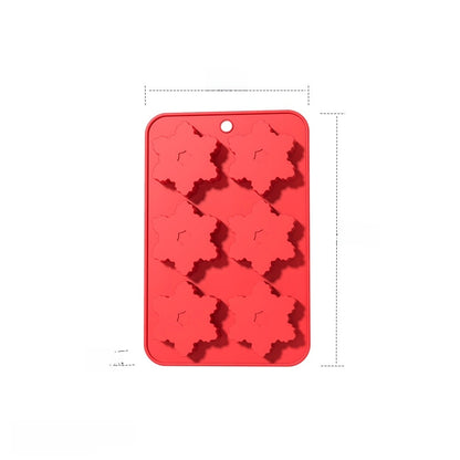 In Stock 6 Even Christmas Silicone Cake Mold DIY Household Kitchen Food Grade Baking Tools Manufacturers