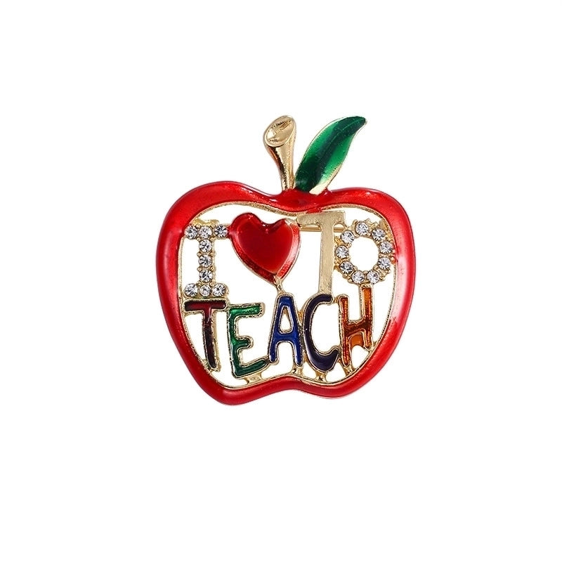 Fashion Pin Christmas Tree Alloy Plating Rhinestones Women'S Brooches