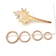 1 Piece Hip-Hop Basic Geometric 330 Stainless Steel Stainless Steel Earrings