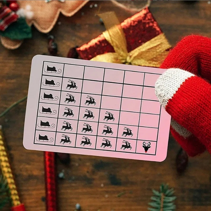 Amazon Cross-border Explosions Santa Claus Driver's License Christmas Greeting Card Small Gift New Year Creative Greeting Card