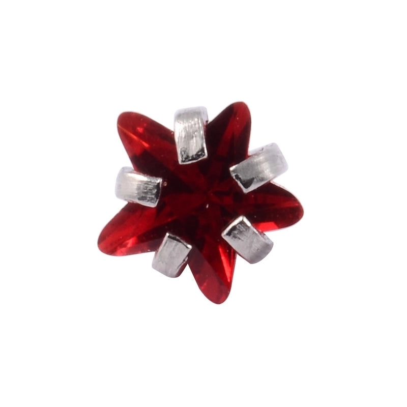 Stainless Steel Heart Labret Round Zircon Stud Earrings With Diamond XINGX Labret Lip Ring 2-5mm Zircon Earrings Accessories