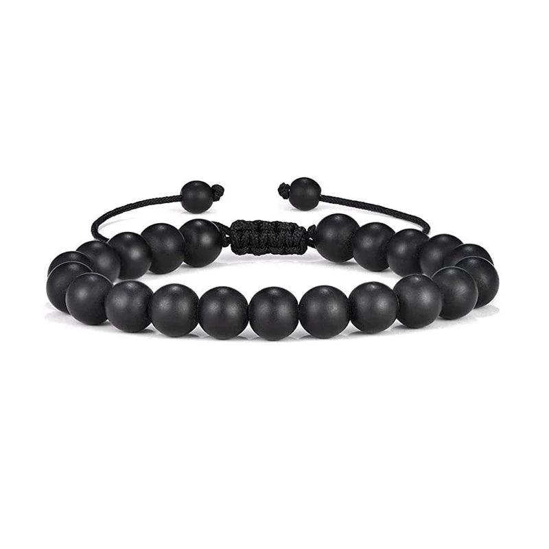 Retro Geometric Natural Stone Bracelets