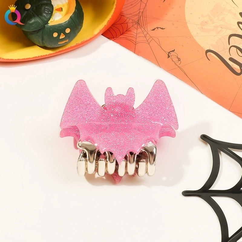 Halloween Funny Bat Plastic Hair Claws