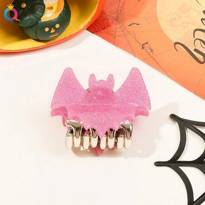 Halloween Funny Bat Plastic Hair Claws