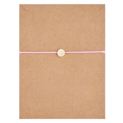 New Fashion Necklace Heart-shaped Butterfly Weaving Adjustable Copper Bracelet