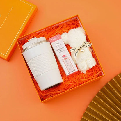 Business Gift Set Women's Day Gift Employee Activity Insulated Cup Umbrella Suitable For Clients